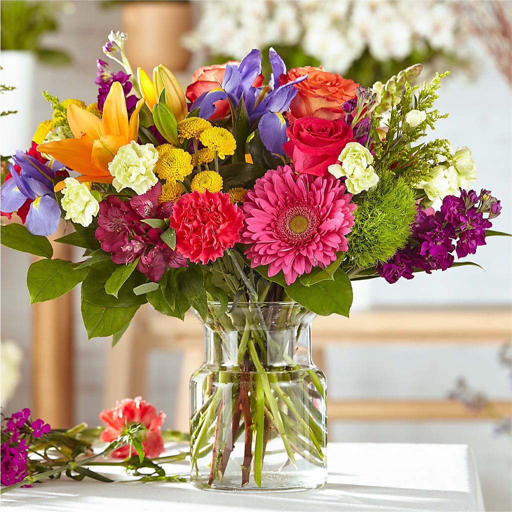 Bold & Bright – A Florist Original – ROWLETT FLORIST & GIFTS, Garland TX