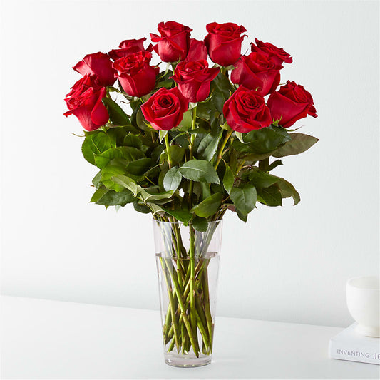 Long Stem Red Rose Bouquet – ROWLETT FLORIST & GIFTS, Garland TX