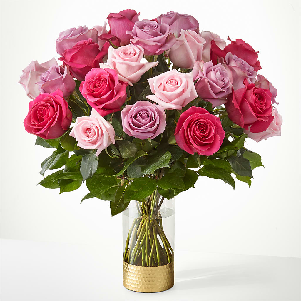 Pure Beauty Mixed Roses – ROWLETT FLORIST & GIFTS, Garland TX