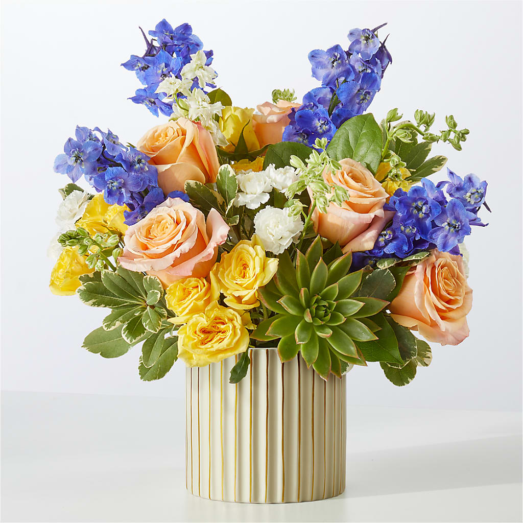 Cobalt Reverie Bouquet – ROWLETT FLORIST & GIFTS, Garland TX