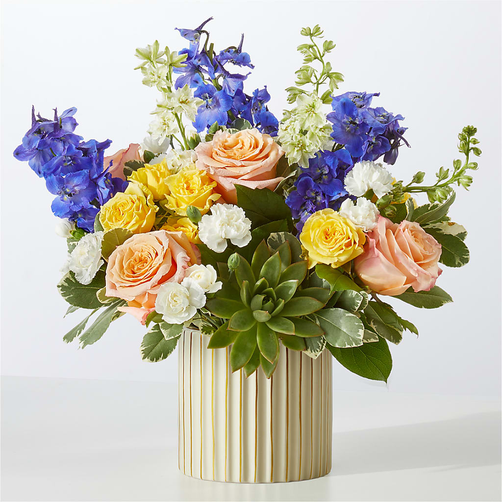 Cobalt Reverie Bouquet – ROWLETT FLORIST & GIFTS, Garland TX