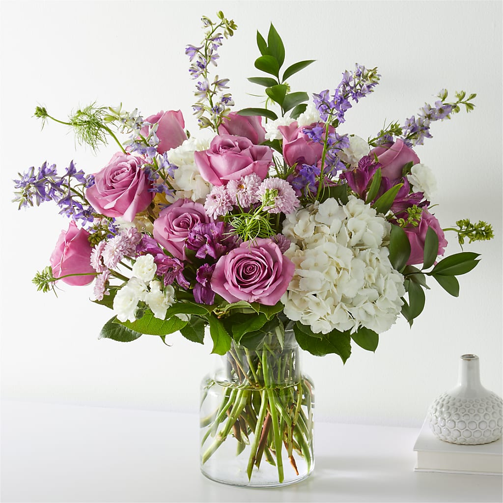 Violet Caress Bouquet – ROWLETT FLORIST & GIFTS, Garland TX