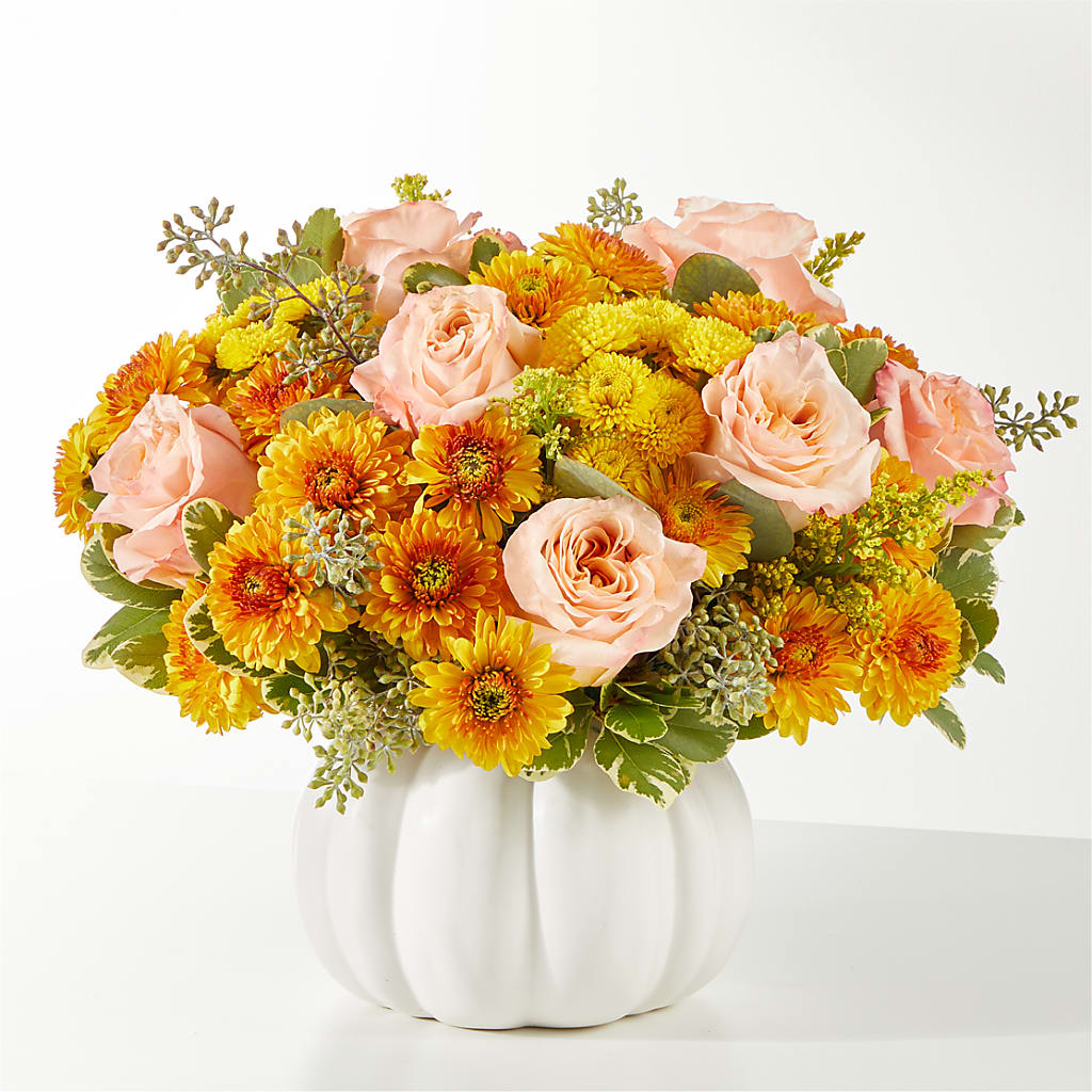 Peachy Pumpkin – ROWLETT FLORIST & GIFTS, Garland TX