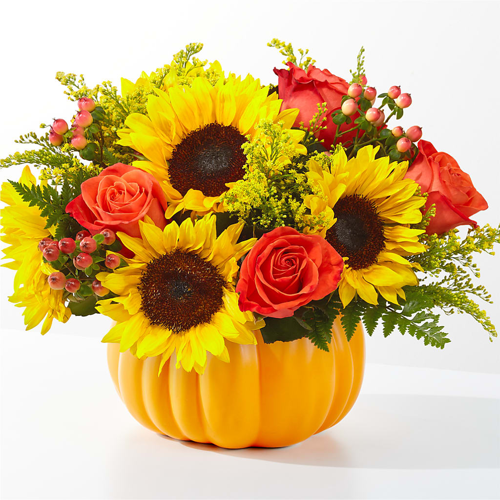 Pick of the Patch Pumpkin Bouquet – ROWLETT FLORIST & GIFTS, Garland TX