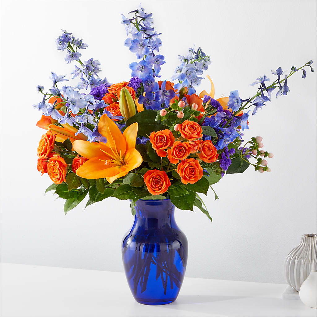 Radiant Citrus Bouquet – ROWLETT FLORIST & GIFTS, Garland TX