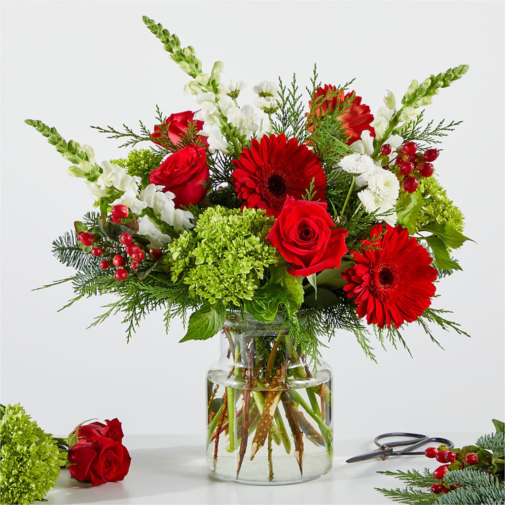 Merry Moment Bouquet – A Florist Original – ROWLETT FLORIST & GIFTS, Garland TX