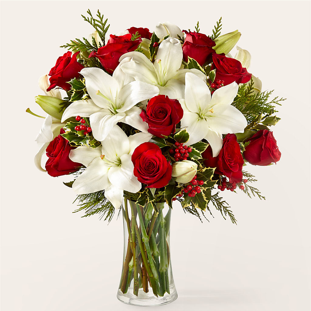 Sparkling Snowflakes Bouquet – ROWLETT FLORIST & GIFTS, Garland TX