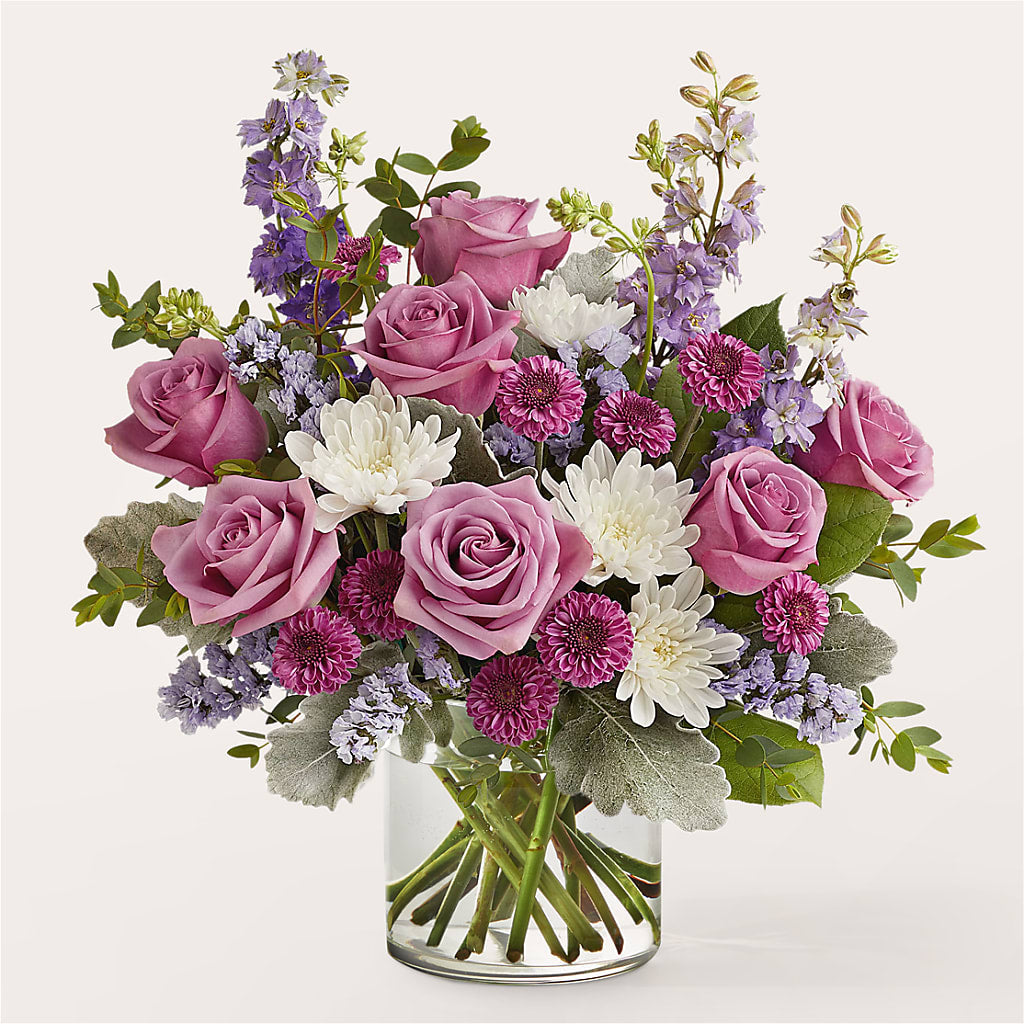 Violet Frost Bouquet – ROWLETT FLORIST & GIFTS, Garland TX