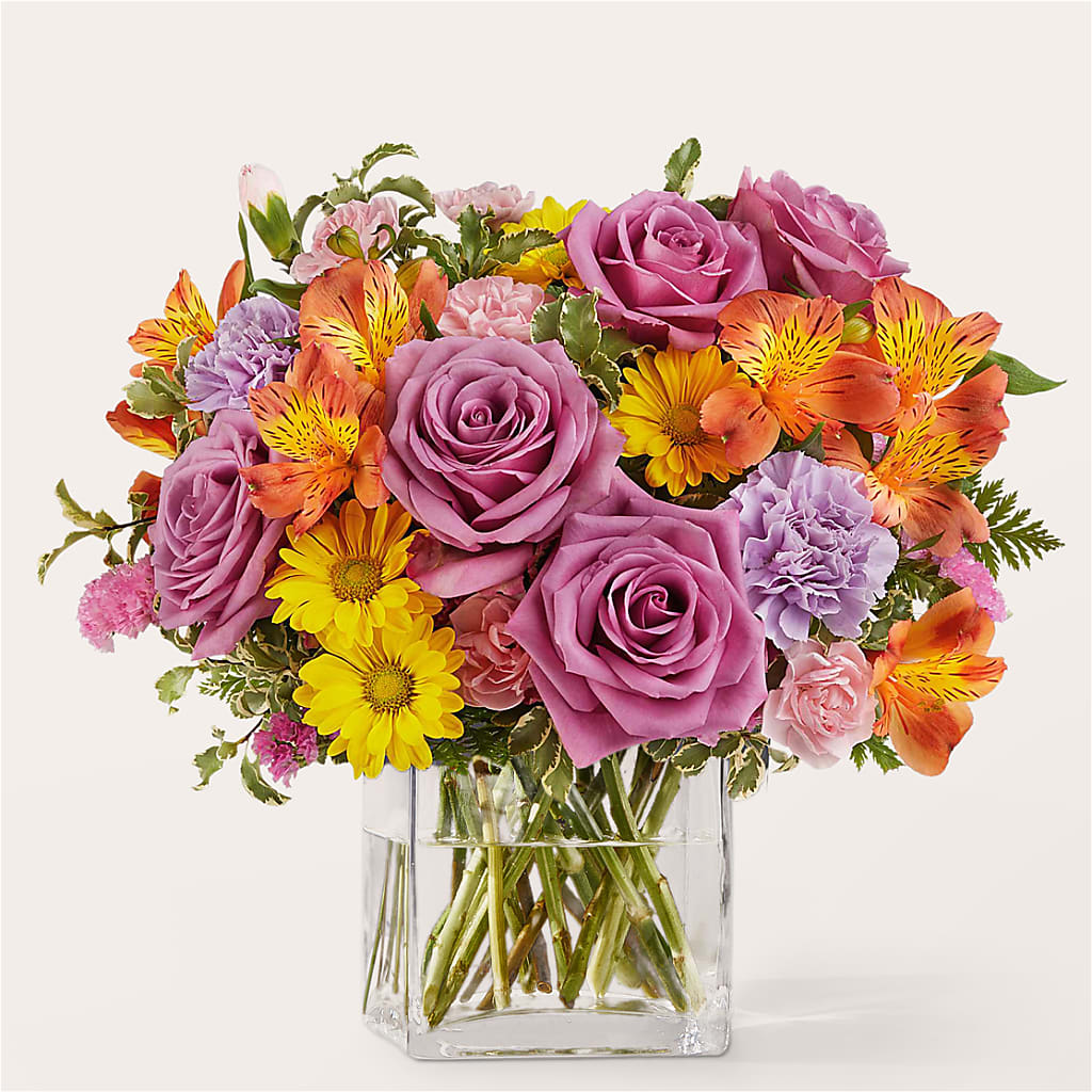 Shades of Happiness Bouquet – ROWLETT FLORIST & GIFTS, Garland TX