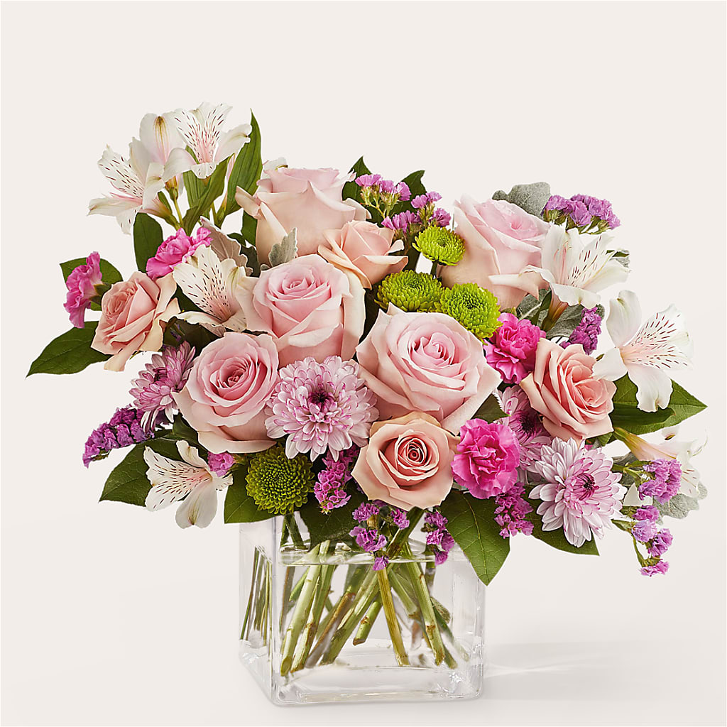 Pink Suede Bouquet – ROWLETT FLORIST & GIFTS, Garland TX