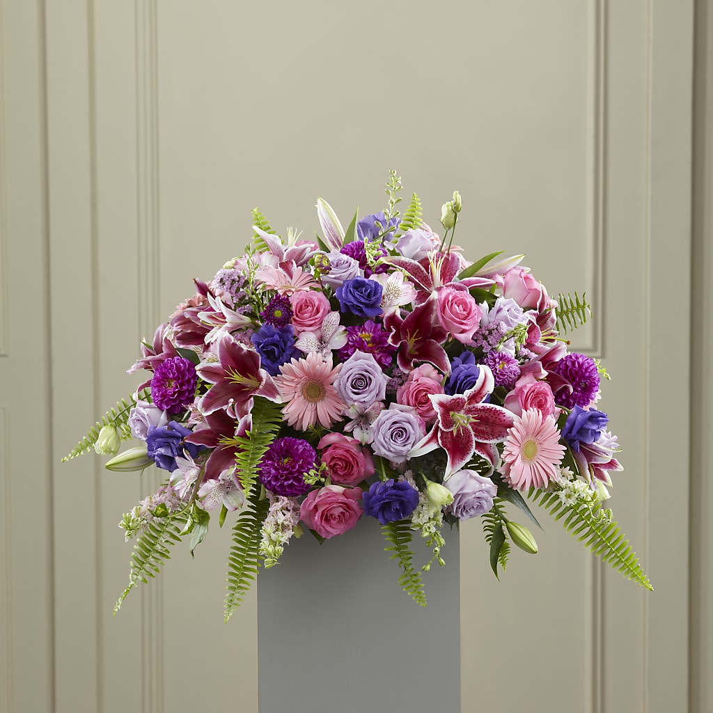 Fare Thee Well Pedestal – ROWLETT FLORIST & GIFTS, Garland TX