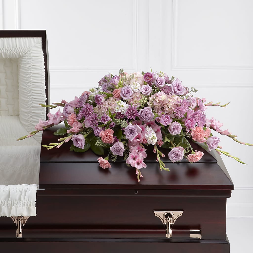 Immorata Casket Spray – ROWLETT FLORIST & GIFTS, Garland TX