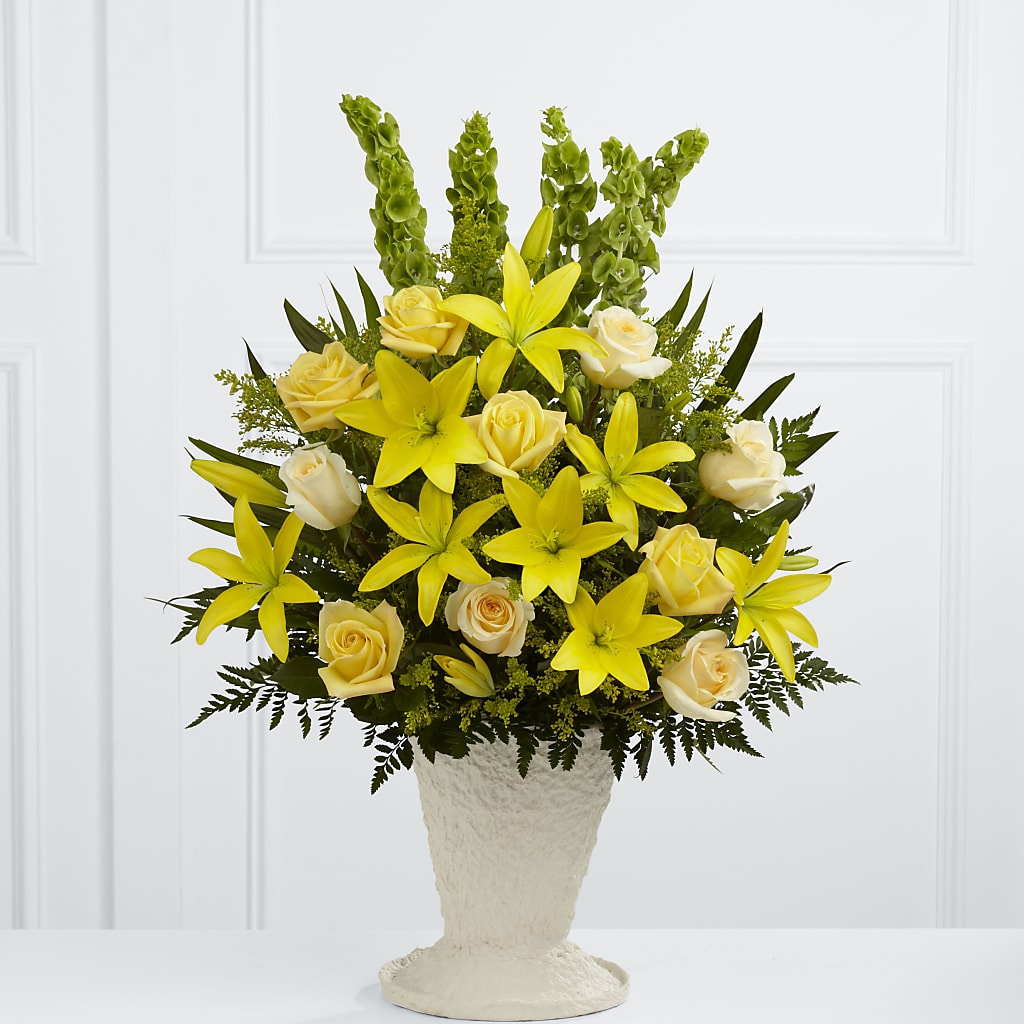 Golden Memories Arrangement – ROWLETT FLORIST & GIFTS, Garland TX