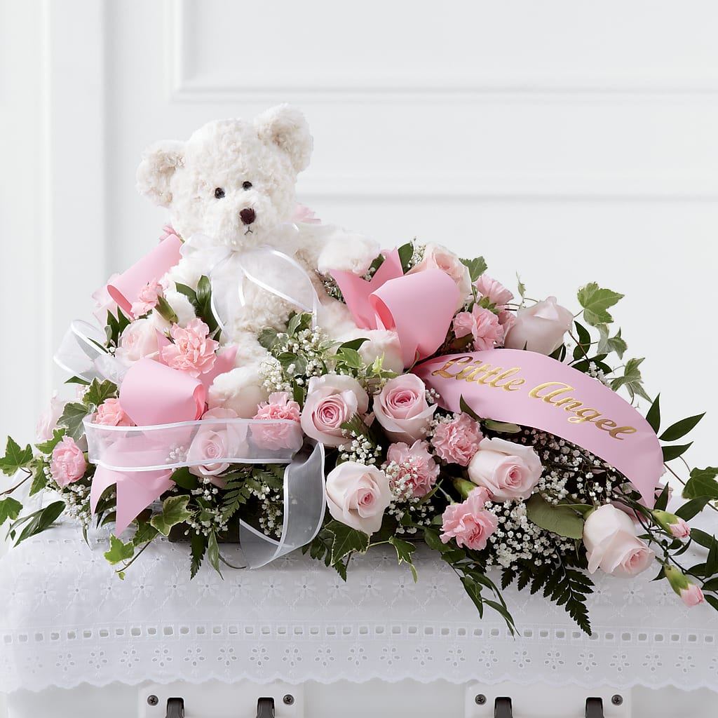 Touch of Sympathy Casket Spray – ROWLETT FLORIST & GIFTS, Garland TX