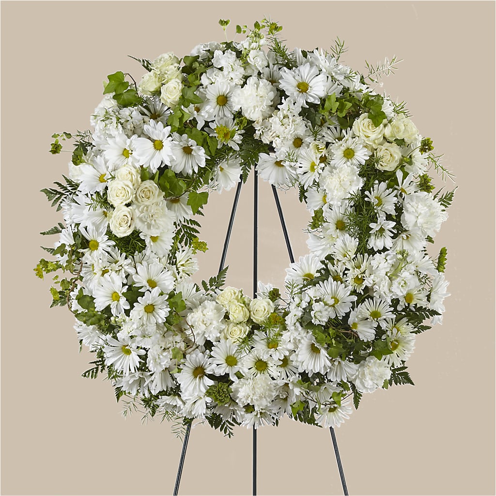 Faithful Wishes Wreath – ROWLETT FLORIST & GIFTS, Garland TX