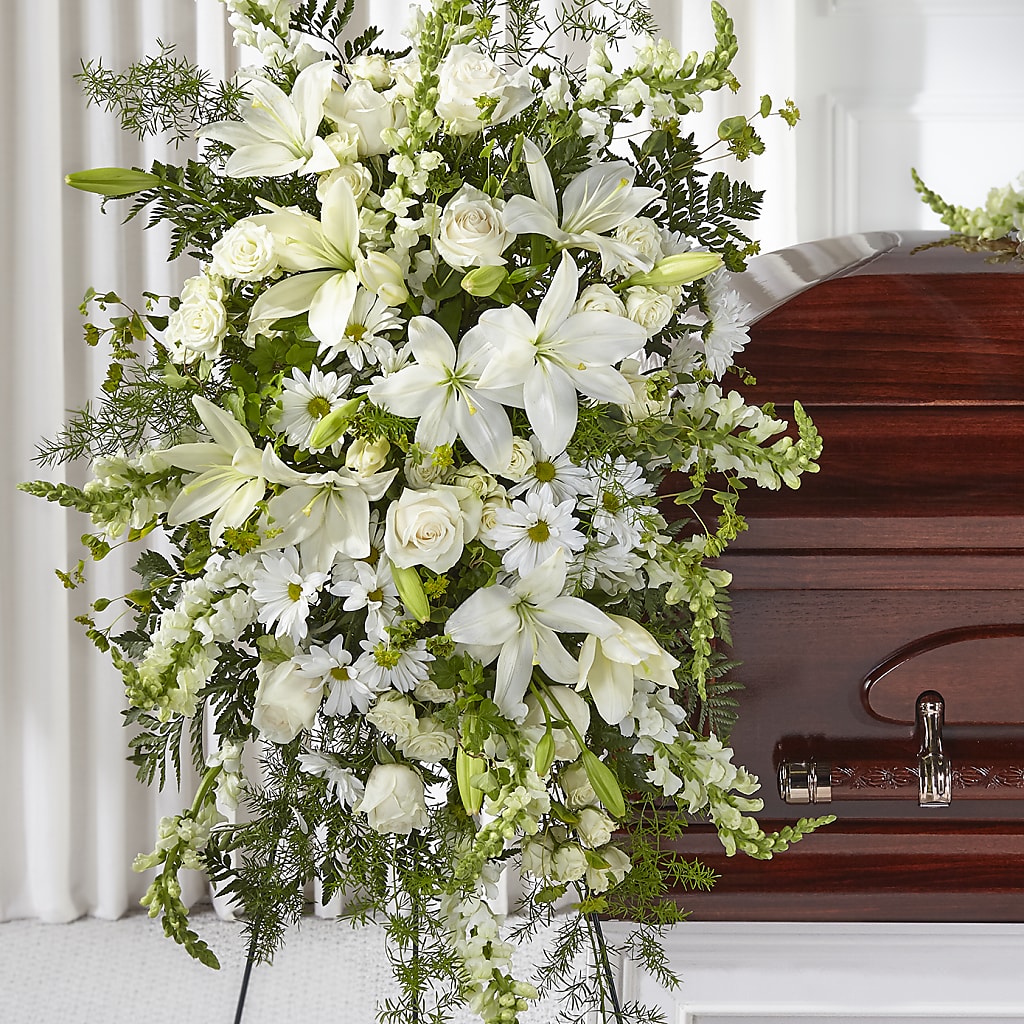 Loving Thoughts Standing Spray – ROWLETT FLORIST & GIFTS, Garland TX