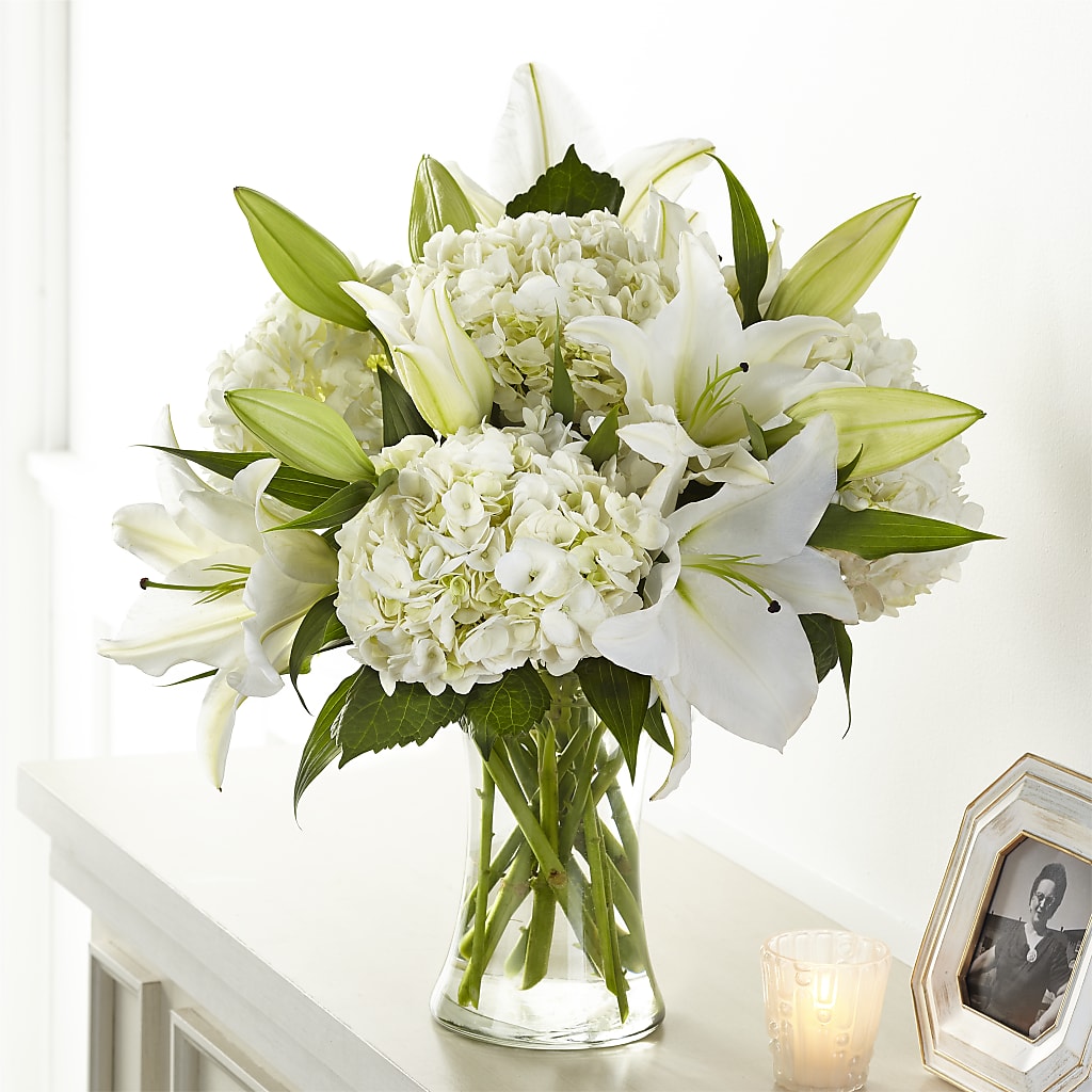 Compassionate Lily Bouquet – ROWLETT FLORIST & GIFTS, Garland TX