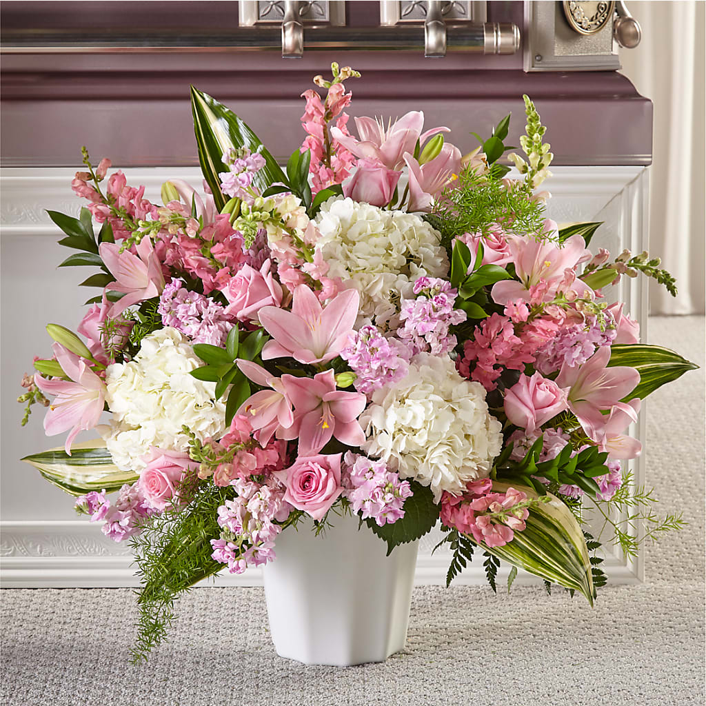 Simply Serene Floor Basket – ROWLETT FLORIST & GIFTS, Garland TX