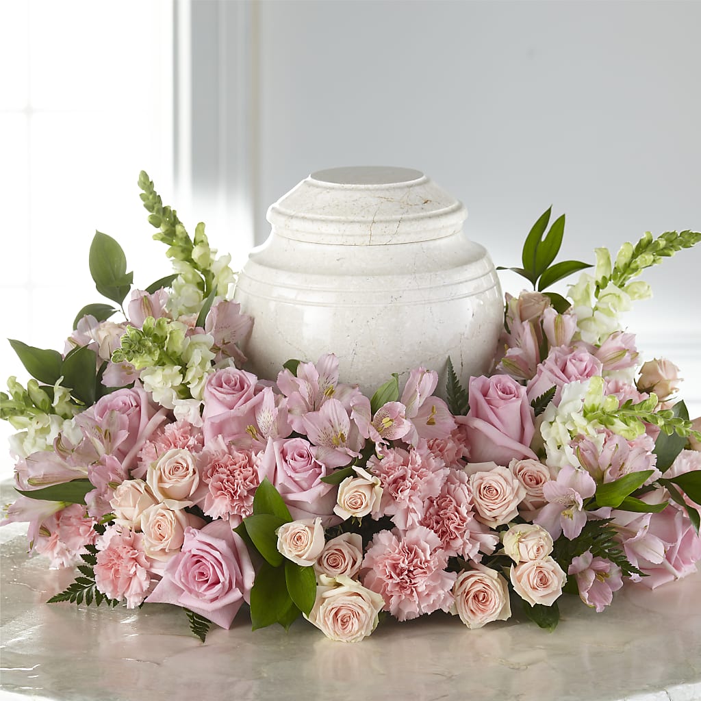 Blooms of Hope Cremation Adornment – ROWLETT FLORIST & GIFTS, Garland TX