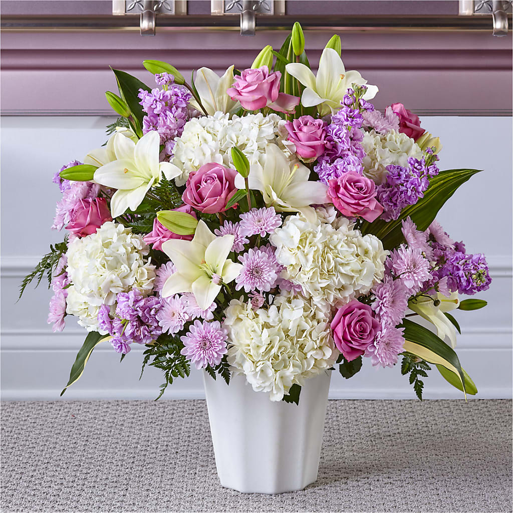 Heaven Sent Floor Basket – ROWLETT FLORIST & GIFTS, Garland TX