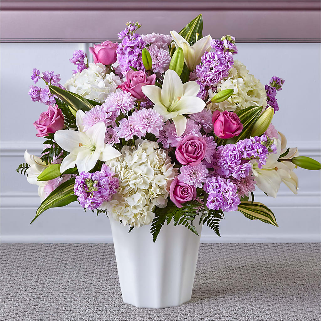 Heaven Sent Floor Basket – ROWLETT FLORIST & GIFTS, Garland TX