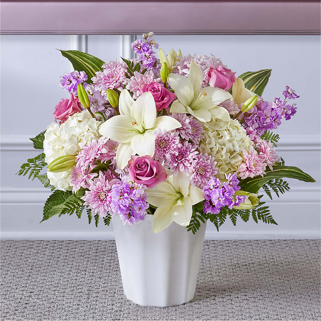 Heaven Sent Floor Basket – ROWLETT FLORIST & GIFTS, Garland TX