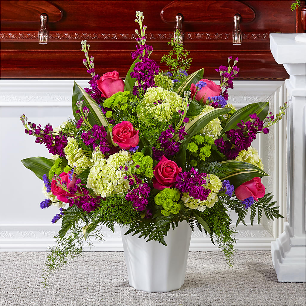 Beautiful Horizons Floor Basket – ROWLETT FLORIST & GIFTS, Garland TX
