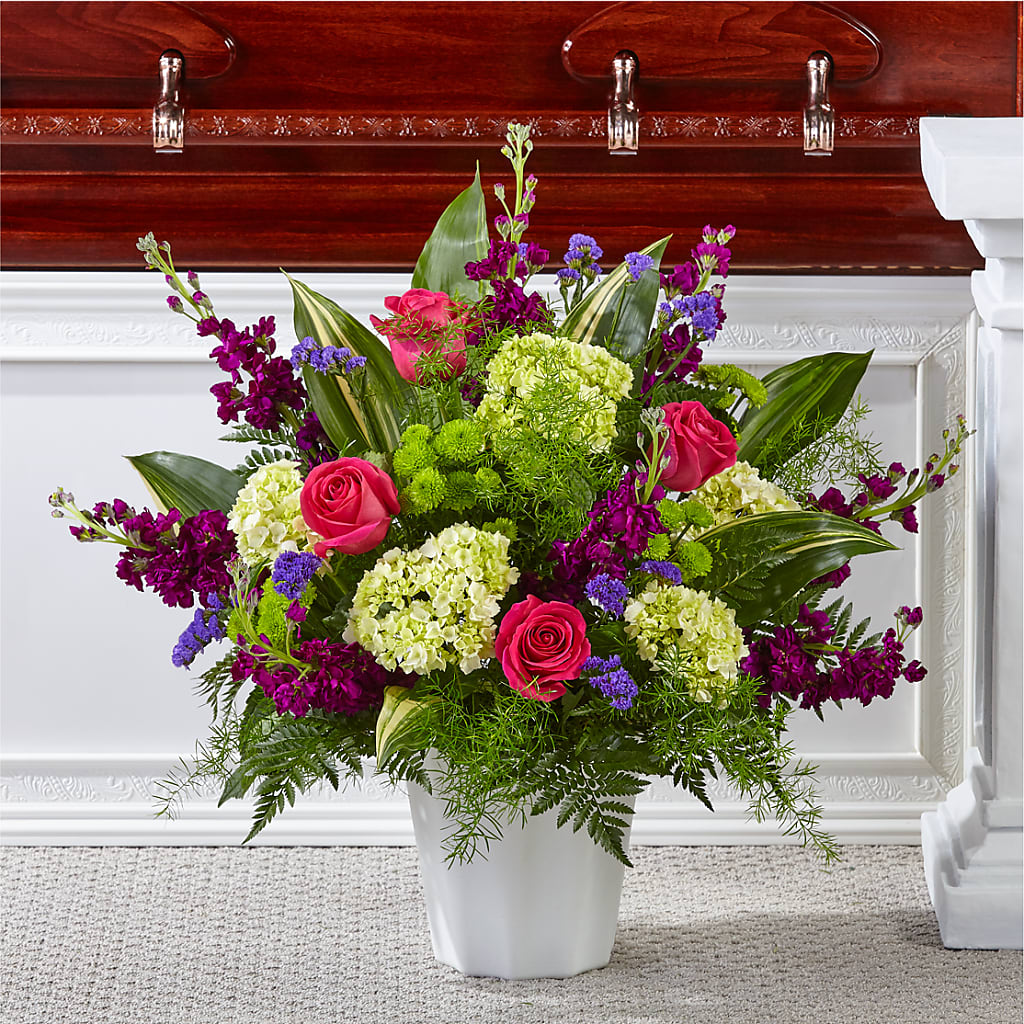 Beautiful Horizons Floor Basket – ROWLETT FLORIST & GIFTS, Garland TX