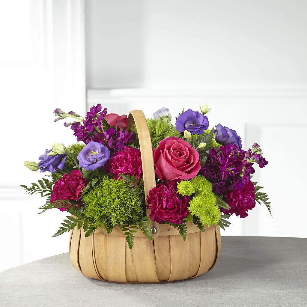 Serene Sanctuary Basket – ROWLETT FLORIST & GIFTS, Garland TX