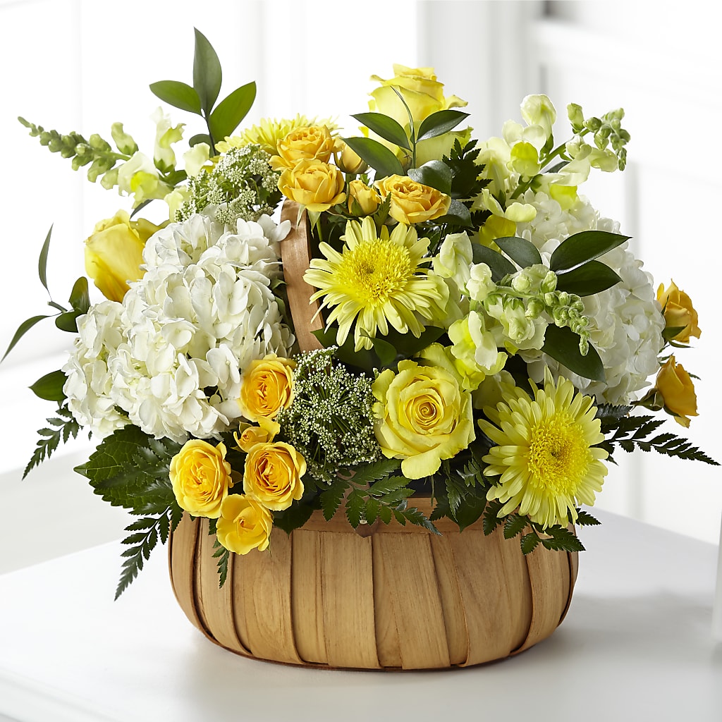 Rustic Remembrance Basket – ROWLETT FLORIST & GIFTS, Garland TX