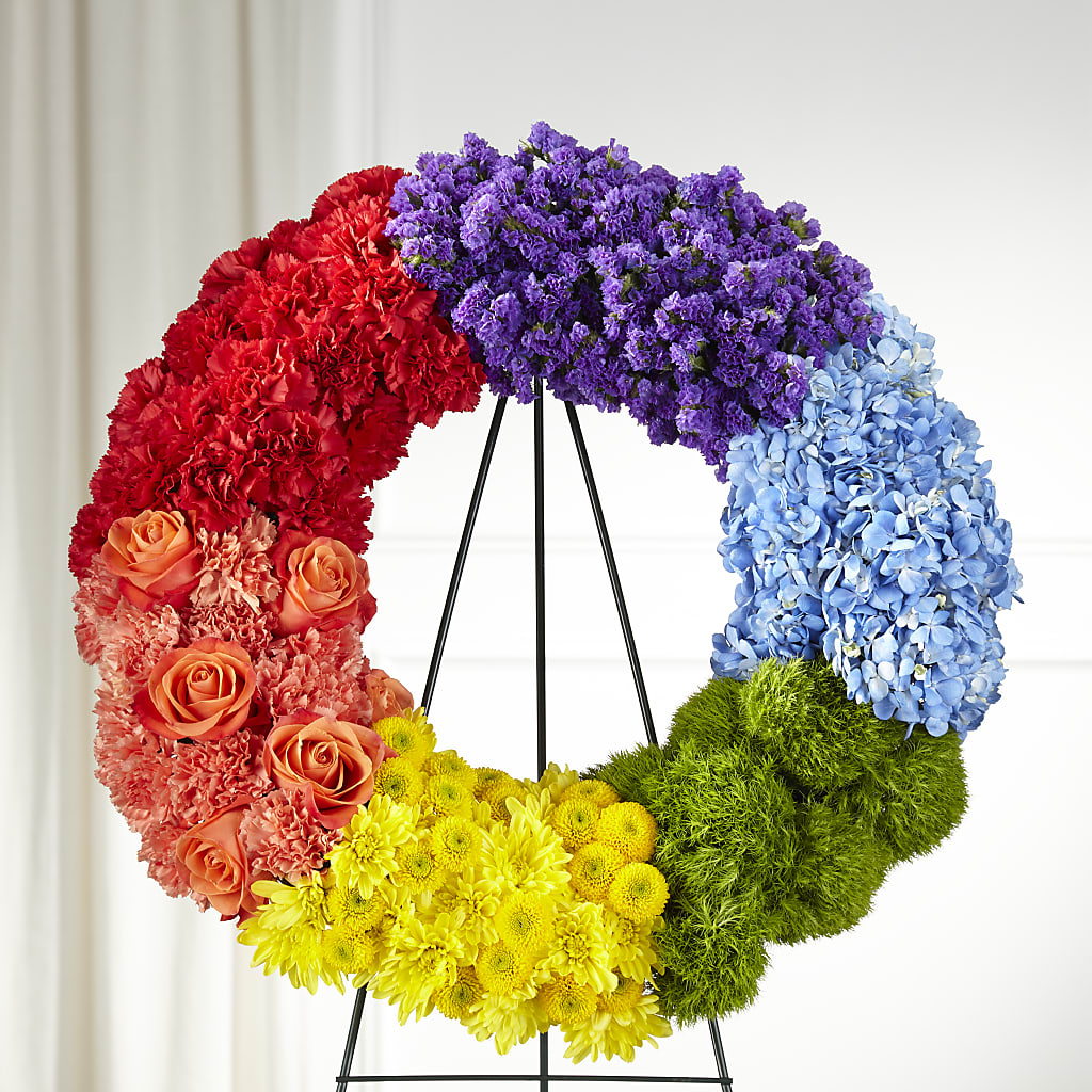 Circle of Love Wreath – ROWLETT FLORIST & GIFTS, Garland TX