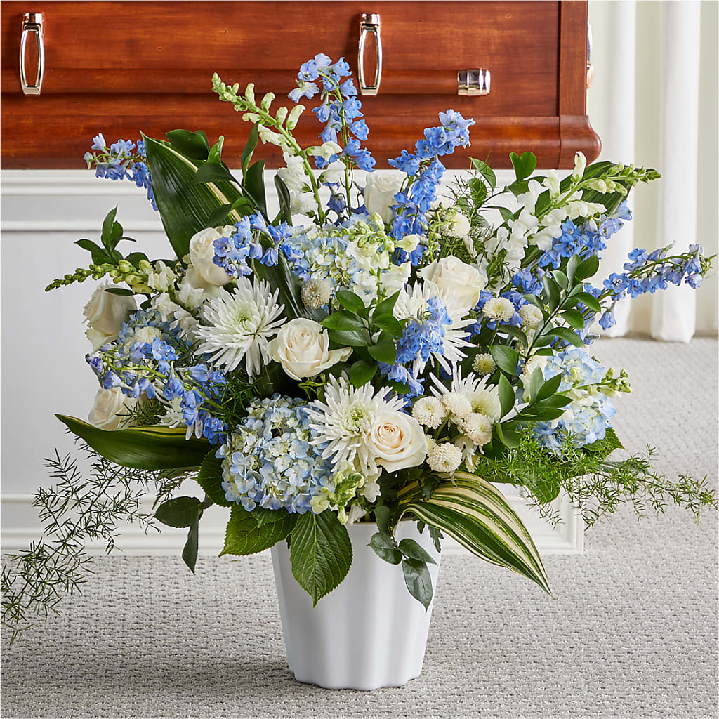 Everlasting Memories Floor Basket – ROWLETT FLORIST & GIFTS, Garland TX