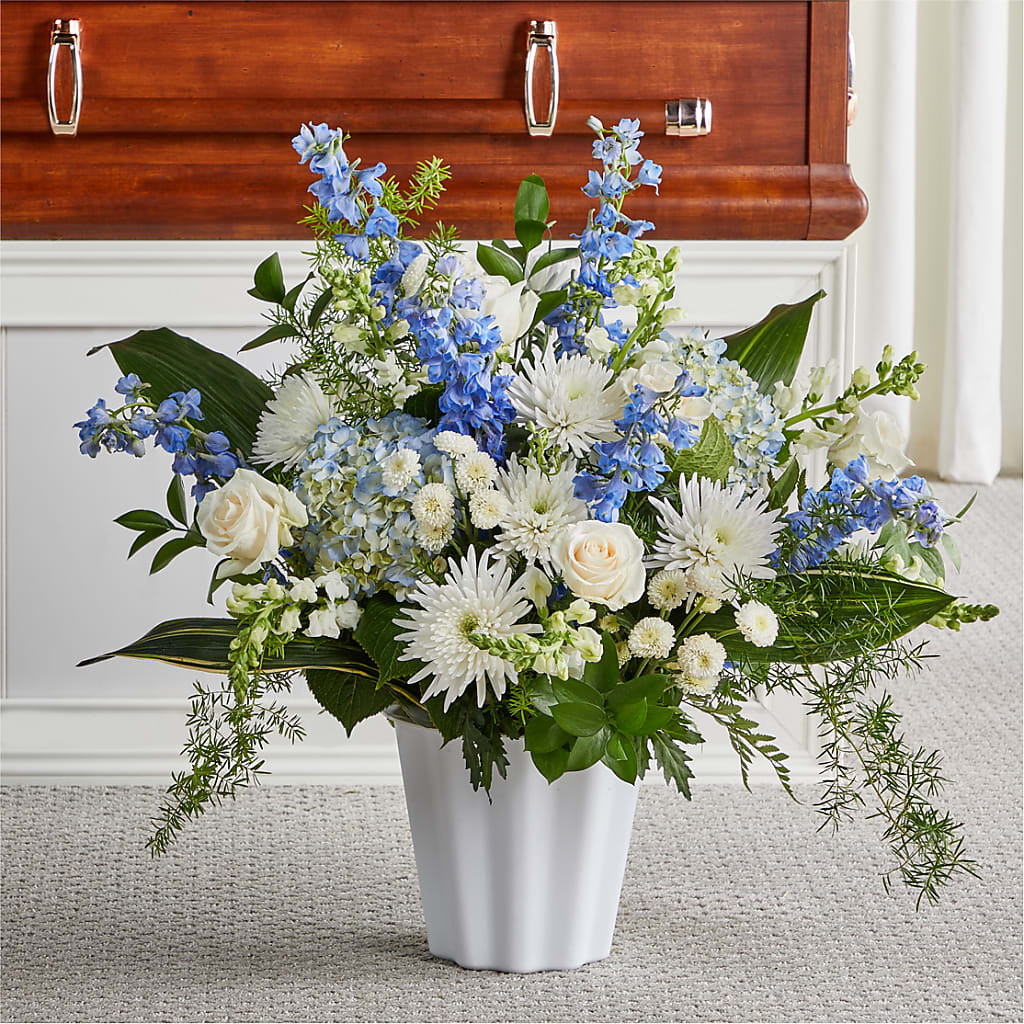 Everlasting Memories Floor Basket – ROWLETT FLORIST & GIFTS, Garland TX