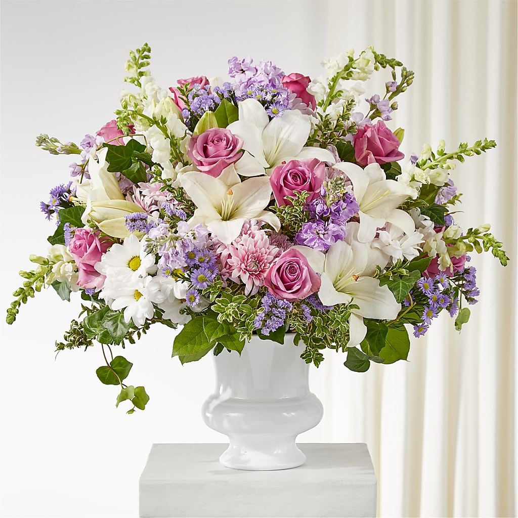 Remarkable Life Urn Arrangement – ROWLETT FLORIST & GIFTS, Garland TX