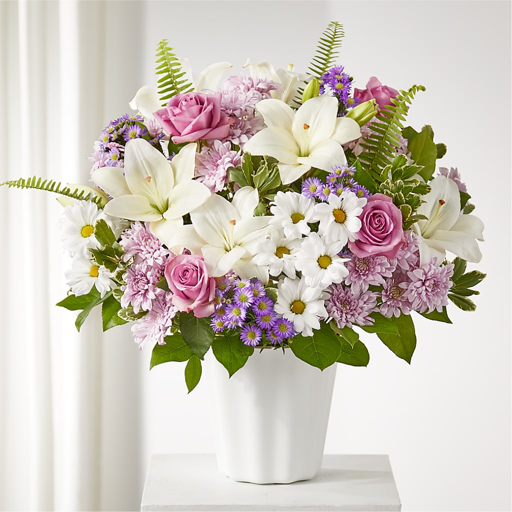 Warmest Thoughts Tabletop Basket – ROWLETT FLORIST & GIFTS, Garland TX