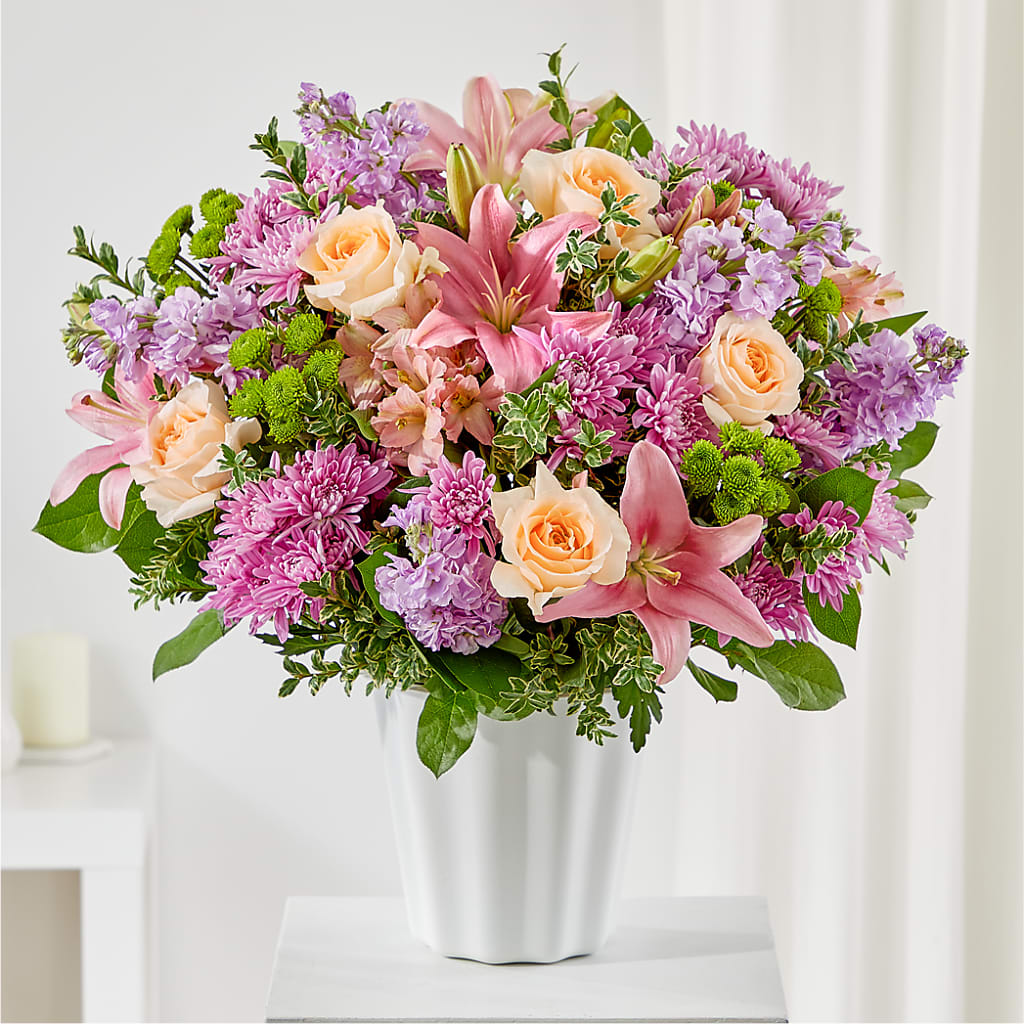 Supportive Embrace Tabletop Basket – ROWLETT FLORIST & GIFTS, Garland TX