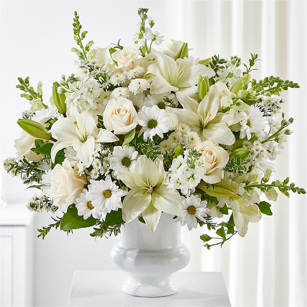 Uplifting Urn Arrangement – ROWLETT FLORIST & GIFTS, Garland TX