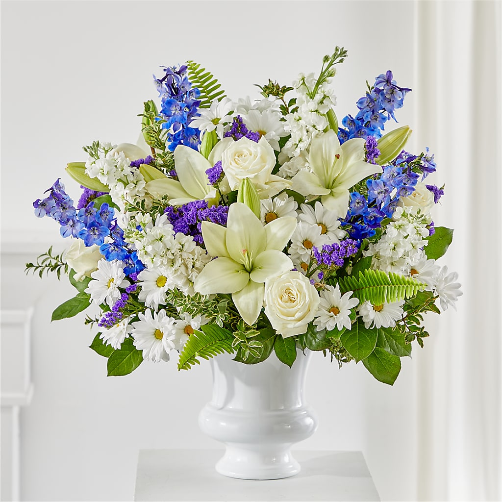 Expressions of Hope Urn Arrangement – ROWLETT FLORIST & GIFTS, Garland TX