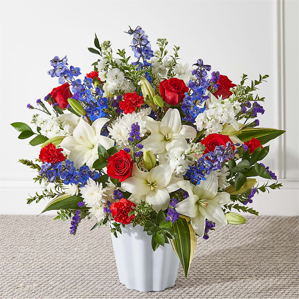 Consoled Floor Basket – ROWLETT FLORIST & GIFTS, Garland TX