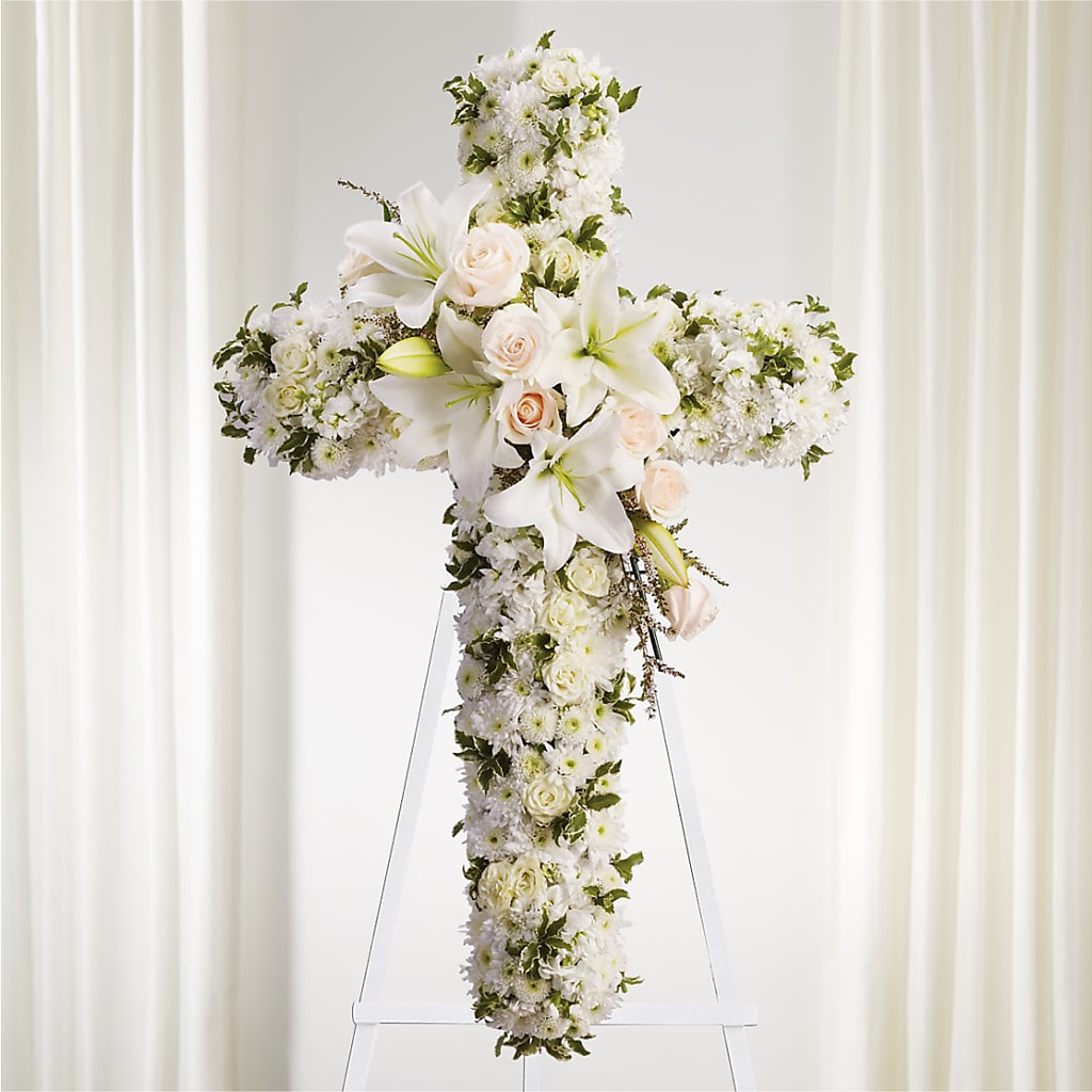 Spiritual Guidance Standing Spray – ROWLETT FLORIST & GIFTS, Garland TX