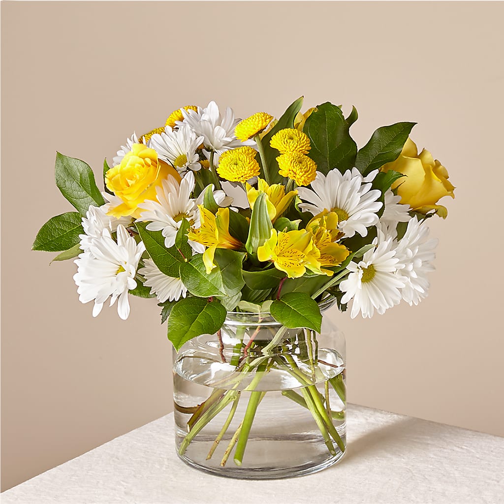 Sunny Sentiments Bouquet – ROWLETT FLORIST & GIFTS, Garland TX