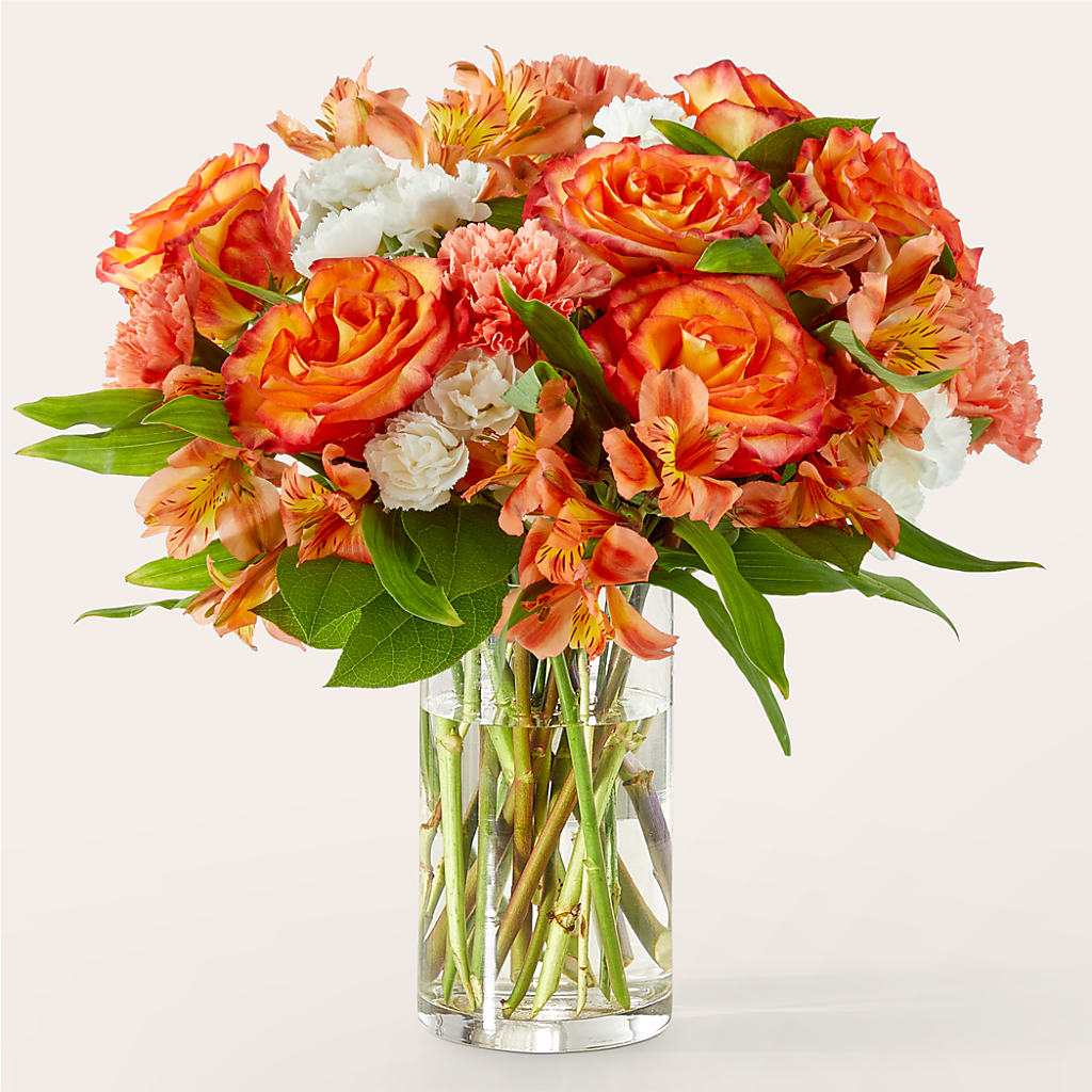 Apricot Glow Bouquet – ROWLETT FLORIST & GIFTS, Garland TX