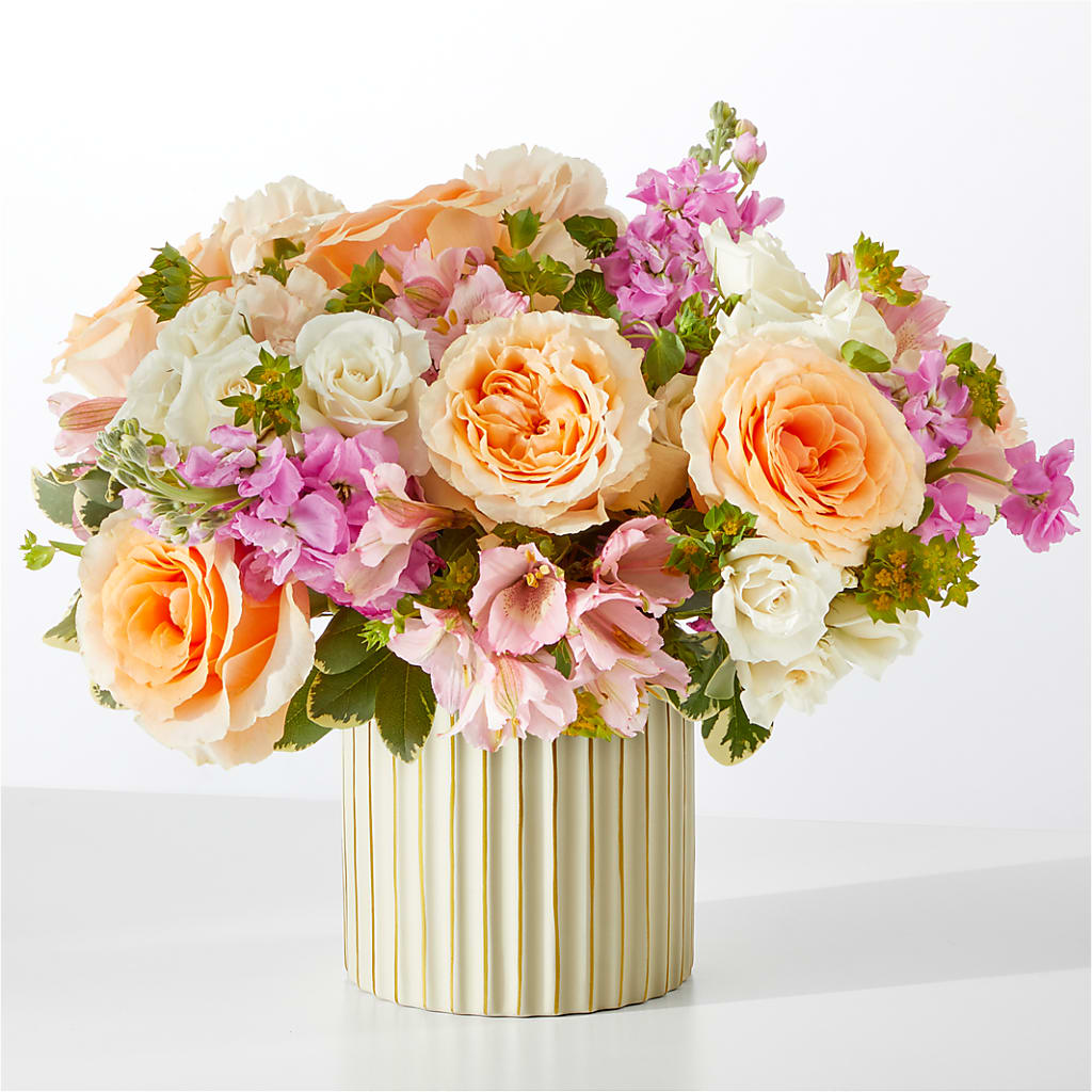 Paradise Bouquet with Ivory Vase – ROWLETT FLORIST & GIFTS, Garland TX