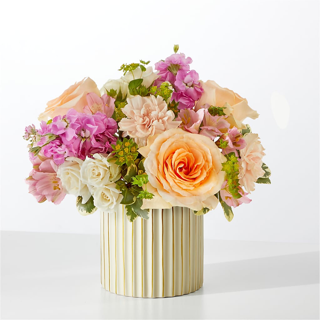 Paradise Bouquet with Ivory Vase – ROWLETT FLORIST & GIFTS, Garland TX