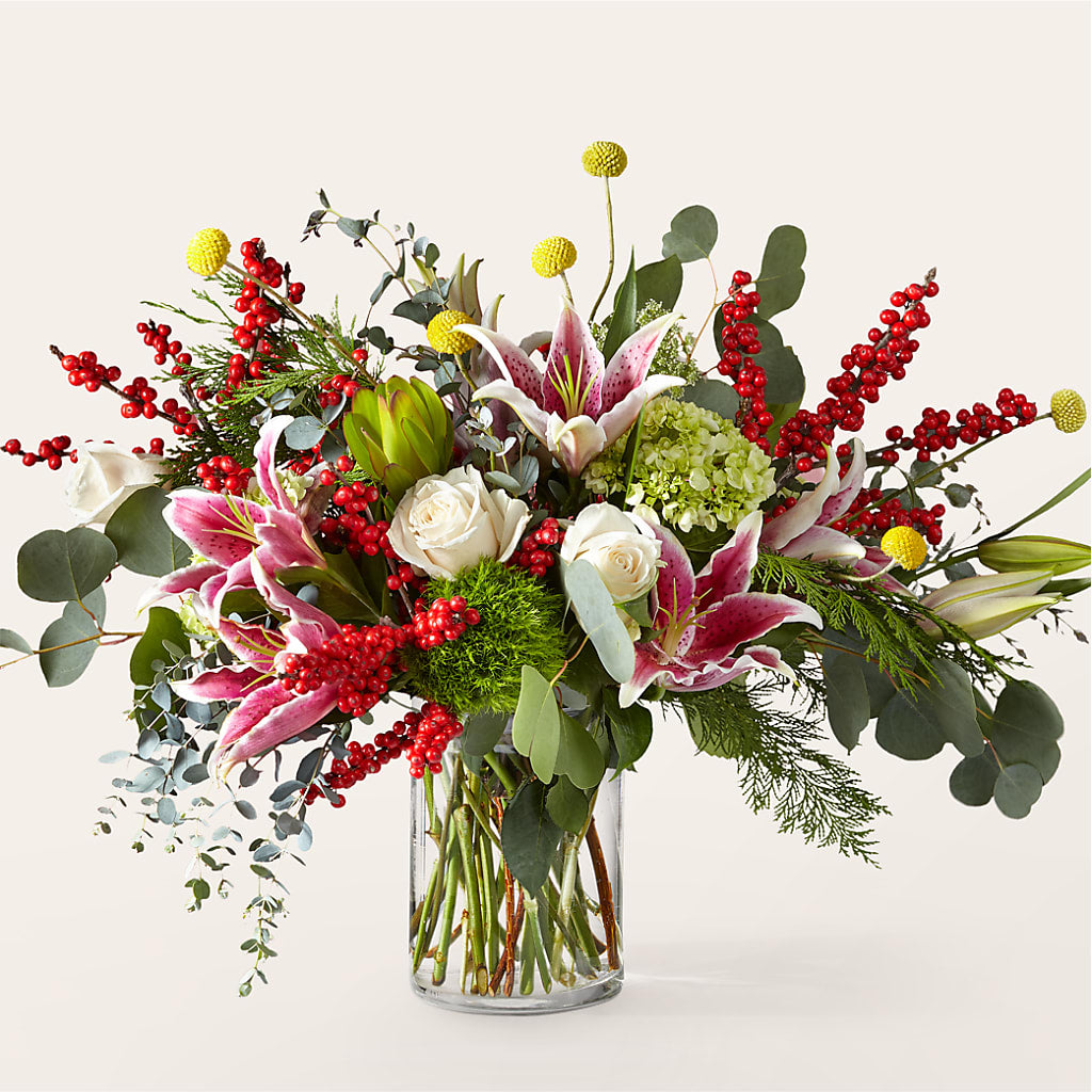 Berry & Bright Bouquet – ROWLETT FLORIST & GIFTS, Garland TX
