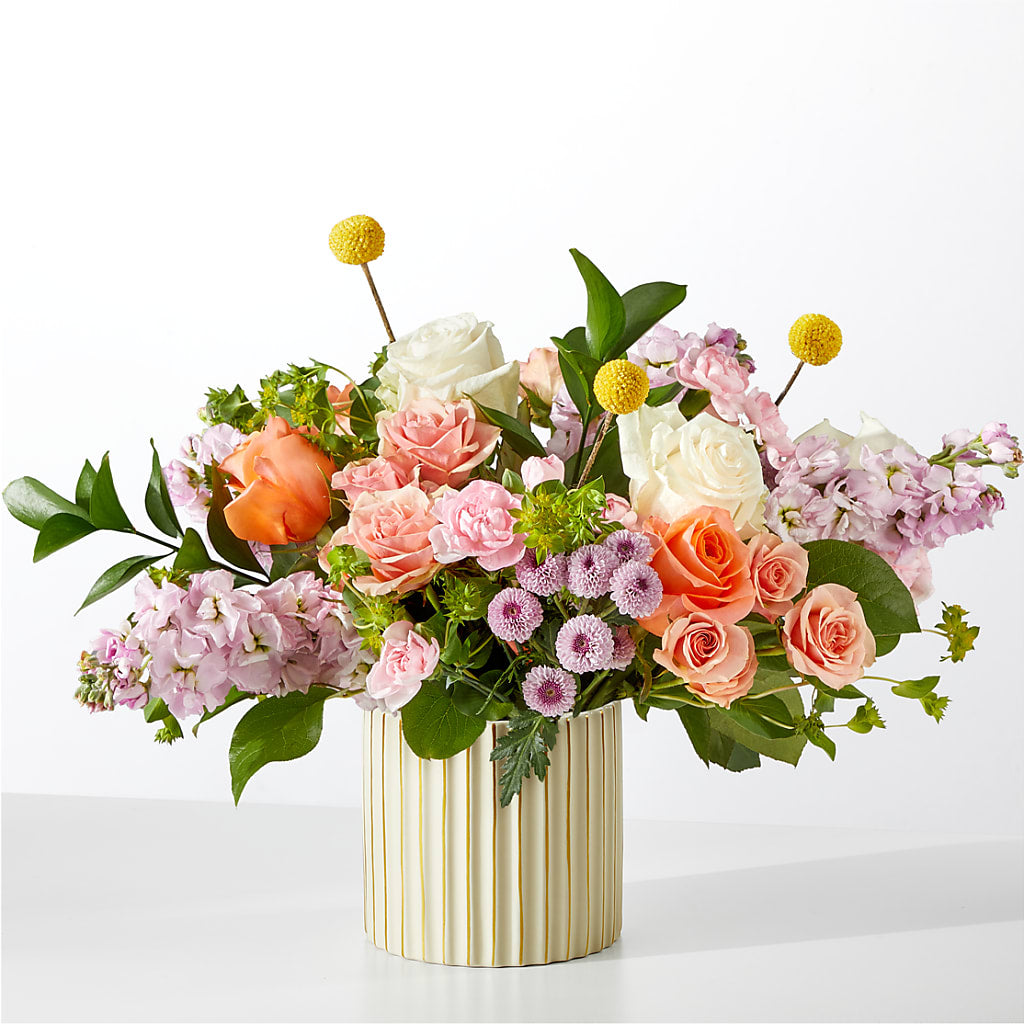 French Market Bouquet with Ivory Vase – ROWLETT FLORIST & GIFTS, Garland TX