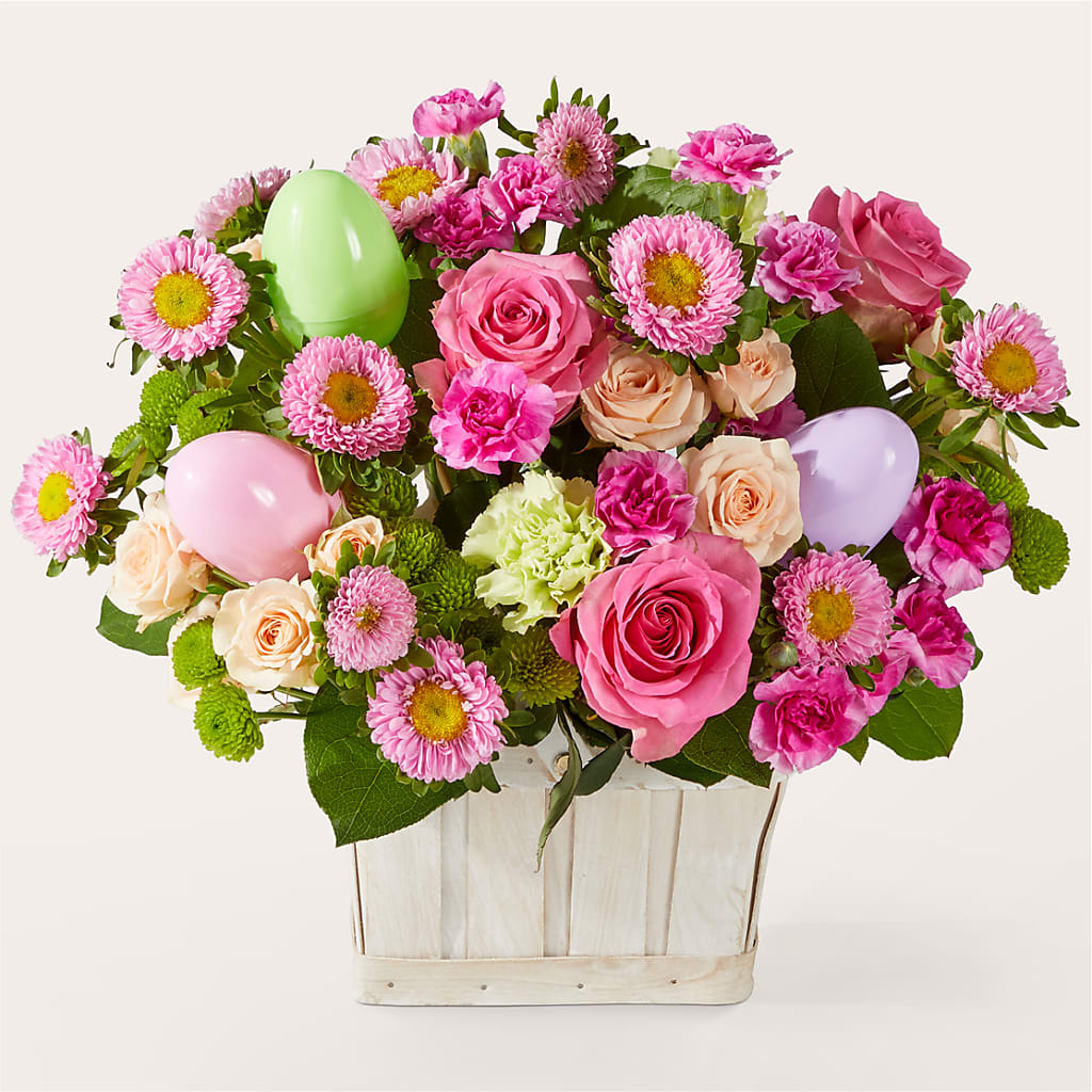 Get Eggcited Basket – ROWLETT FLORIST & GIFTS, Garland TX