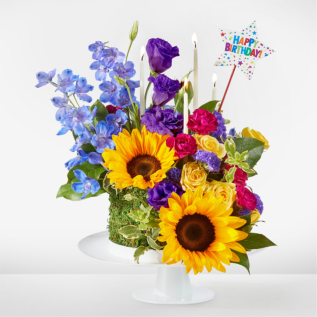 Star of the Day Floral Cake – ROWLETT FLORIST & GIFTS, Garland TX