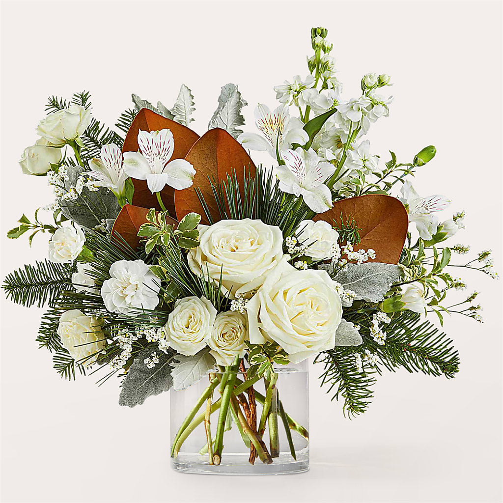 Fresh Snowfall Bouquet – ROWLETT FLORIST & GIFTS, Garland TX