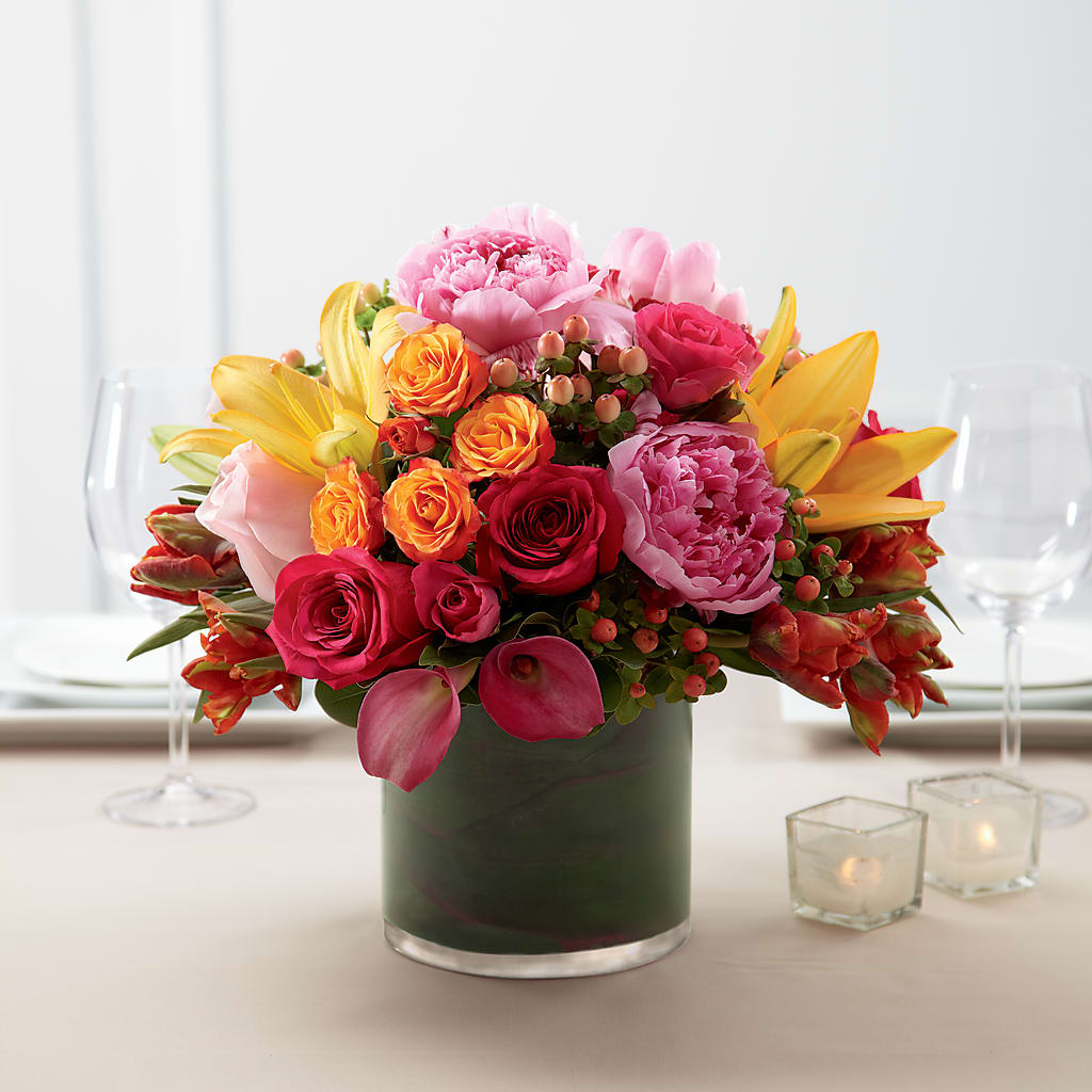 Color Mix Arrangement – ROWLETT FLORIST & GIFTS, Garland TX